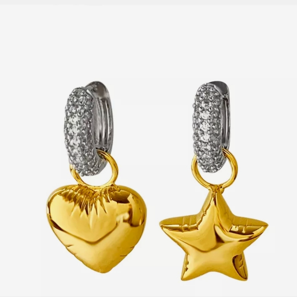 Silver Balloon earrings